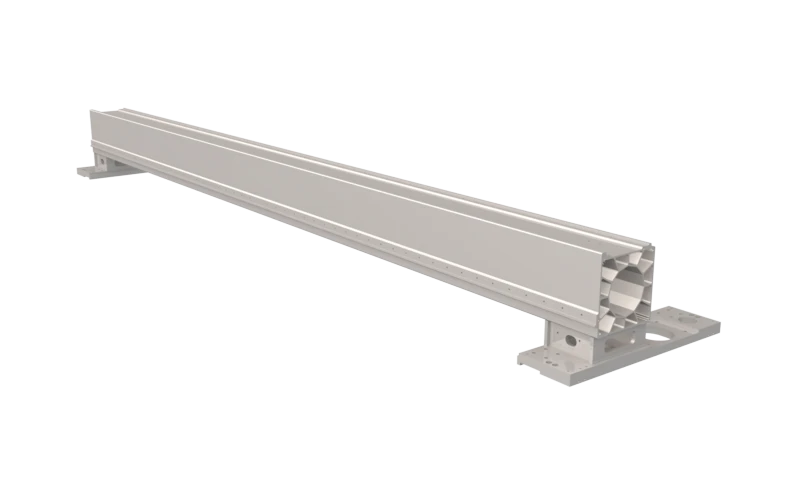 High strength aluminum alloy beam